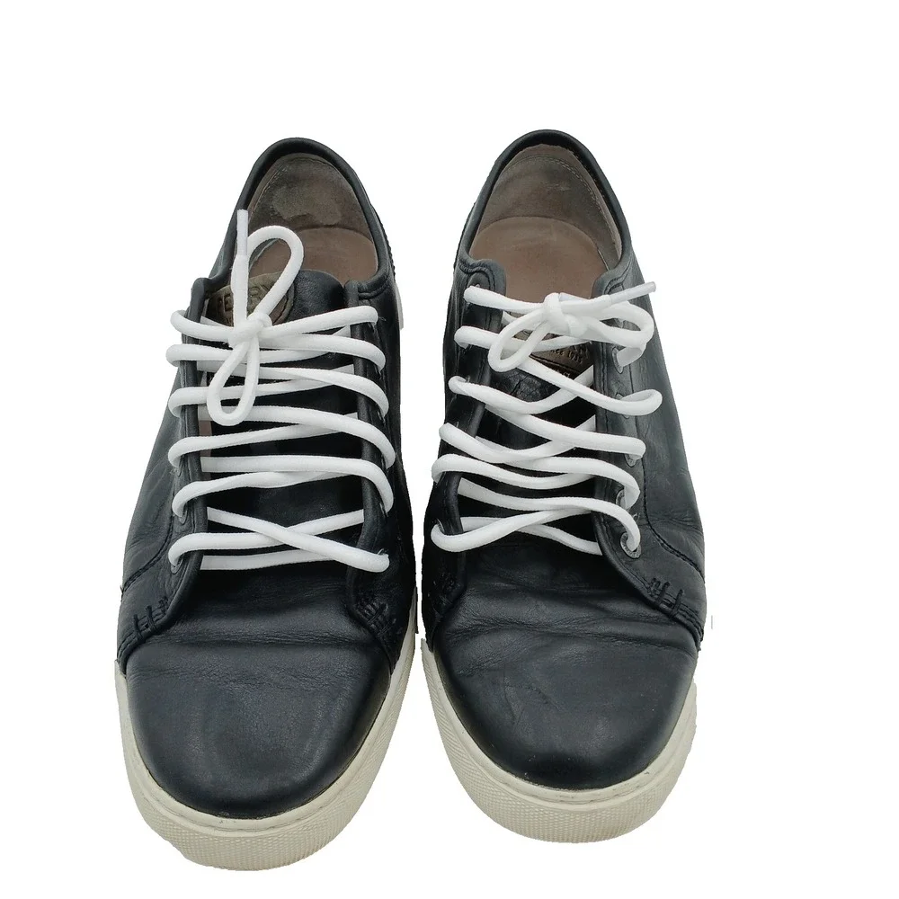 Sperry Gold Cup Shoes Mens 11.5 Black Leather‎ Casual Low Top Comfort Sneakers